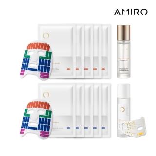 【AMIRO】S2-大師版 護膚禮盒(蓋章面膜 口罩面膜 舒緩 拉提 保濕 緊緻 抗老 敏感肌)