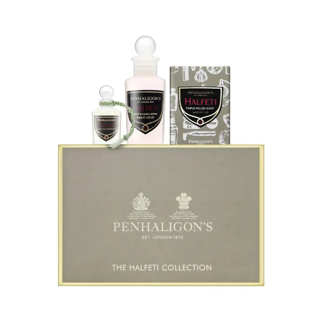 【PENHALIGON’S 潘海利根】帶我一起走系列禮盒(專櫃公司貨_香水+香皂+乳液)