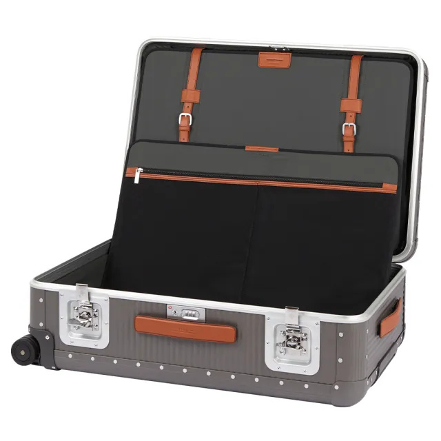 【FPM MILANO】BANK Steel Grey系列 27吋行李箱 航鈦灰 -平輸品(A1506815801)