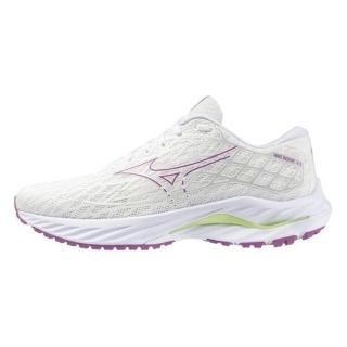 【MIZUNO 美津濃】Wave Inspire 20 SW 女 慢跑鞋 運動 路跑 超寬楦 支撐 白紫(J1GD244624)