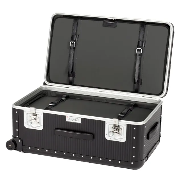 【FPM MILANO】BANK Caviar Black系列 32吋運動行李箱 松露黑 -平輸品(A1508015915)