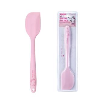 【Chefmade學廚原廠正品】Hello kitty一體成形矽膠刮刀奶油抹刀蛋糕刮刀(KT7006凱蒂貓矽膠刮刀)