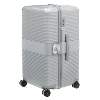 【FPM MILANO】BANK ZIP Glacier Grey系列 30吋運動行李箱 月光銀 -平輸品(A2027301830)