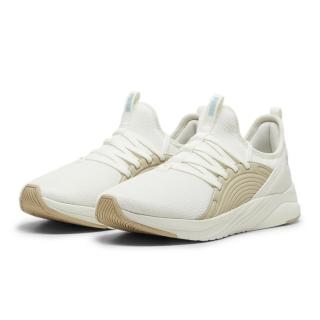 【PUMA】慢跑鞋 女鞋 運動鞋 襪套 SOFTRIDE SOPHIA 2 EMBOSS WNS 米灰 37978904(1375)