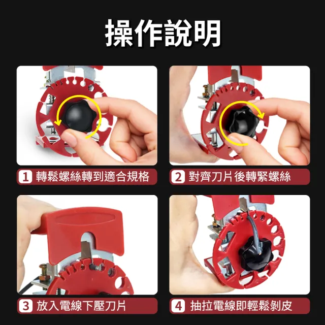 【MASTER】剝線器 塑膠款 撥線器 撥線鉗 電纜剝皮器 壓線鉗 電線剝線器 618-CC14P(剝線機 電線剪線器)