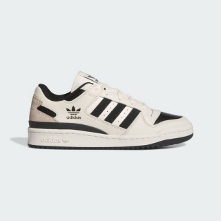 【adidas 愛迪達】Forum Low CL 男鞋 休閒鞋 復古 米 黑(IG3901)