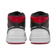 【NIKE 耐吉】Air Jordan 1 Mid Gym Red Black Toe 黑白紅(DQ8426-106)