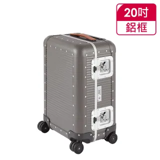 【FPM MILANO】BANK Steel Grey系列 20吋行李箱 航鈦灰 -平輸品(A1505315801)