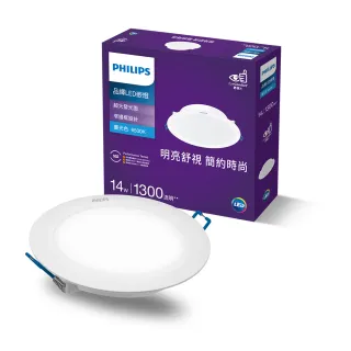 【Philips 飛利浦】品繹14W 15CM LED嵌燈(PK034/PK035/PK036)