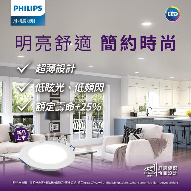 【Philips 飛利浦】品繹6.5W  9CM LED嵌燈(PK028/PK029/PK030)