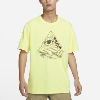 【NIKE 耐吉】上衣 男款 短袖上衣 運動 AS M NRG ACG TEE CHANGING EYE 黃 FJ1128-337