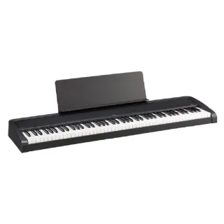 【KORG】B2 黑色(88鍵電鋼琴 數位鋼琴 含譜架 延音踏板)