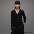 【ALLSAINTS】個性條紋刷破羊毛針織上衣外套毛衣(舒適版型)