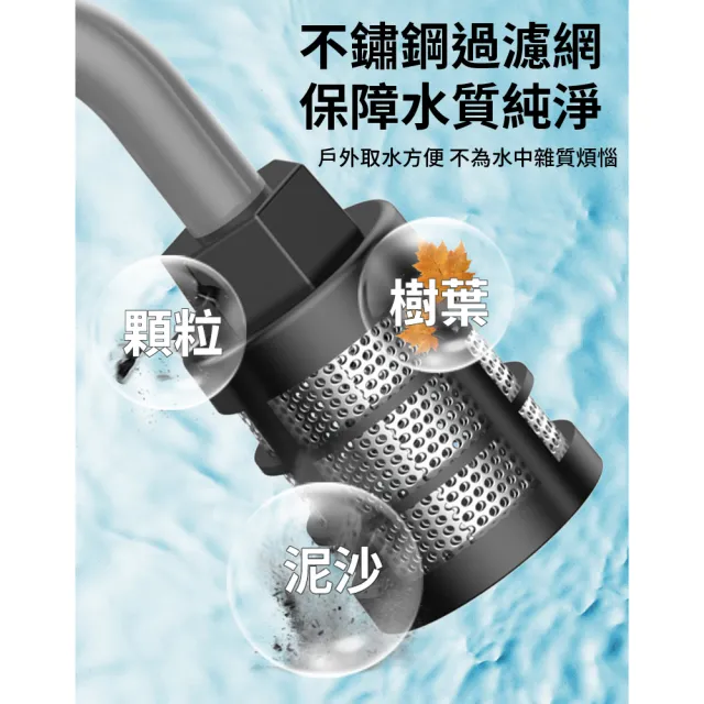 【Komori 森森機具】鋰電高壓抽水機1電1充+配件(鋰電高壓抽水機 電動水泵)