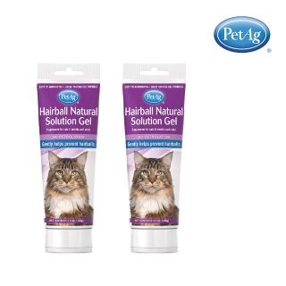 【PetAg 貝克】美國犬貓營養學博士監製大廠 - 無凡士林化毛膏 100g(兩入組/貓咪排毛/小動物排毛)