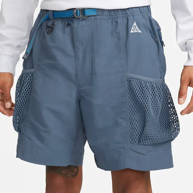 NIKE 耐吉】短褲男款運動褲AS M ACG SNOWGRASS CARGO SHORT 藍DV9406