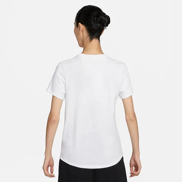 【NIKE 耐吉】上衣 女款 短袖上衣 運動 AS W NSW CLUB SS TEE ICN FTRA 白 DX7907-100