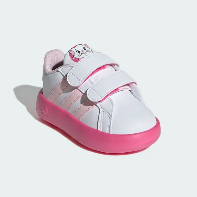 【adidas 愛迪達】運動鞋 網球鞋 童鞋 GRAND COURT 2.0 Marie CF I(ID8015)