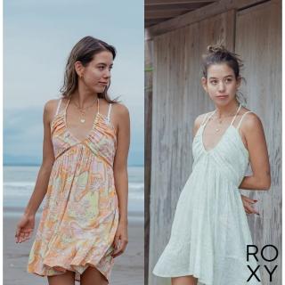 【ROXY】女款 女裝 綁帶無袖連身短裙洋裝 SUMMER NIGHTS(多色任選)