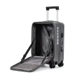 【WALLABY】前開式行李箱 28吋 可加大 行李箱 旅行箱 上掀式 拉桿箱 超大行李箱 輕量行李箱