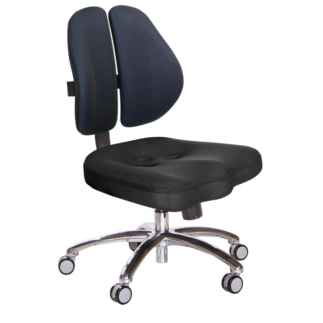 GXG 吉加吉 低雙背網座 工學椅 鋁腳/3D升降扶手(TW