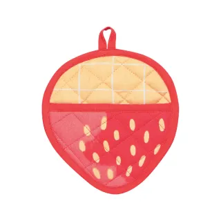 【DANICA】Jubilee造型隔熱墊 草莓(桌墊 鍋墊 餐墊 耐熱墊 杯墊)