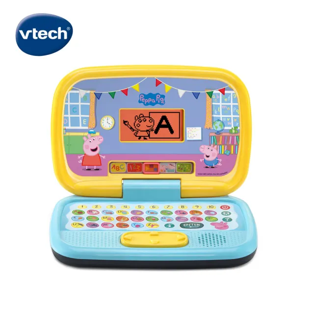 【Vtech】粉紅豬小妹-互動學習小筆電(禮物首選TOP)