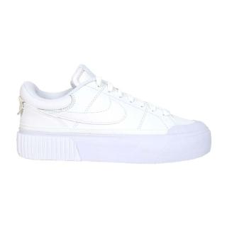 【NIKE 耐吉】WMNS COURT LEGACY LIFT 女厚底運動休閒鞋 白(DM7590-101)