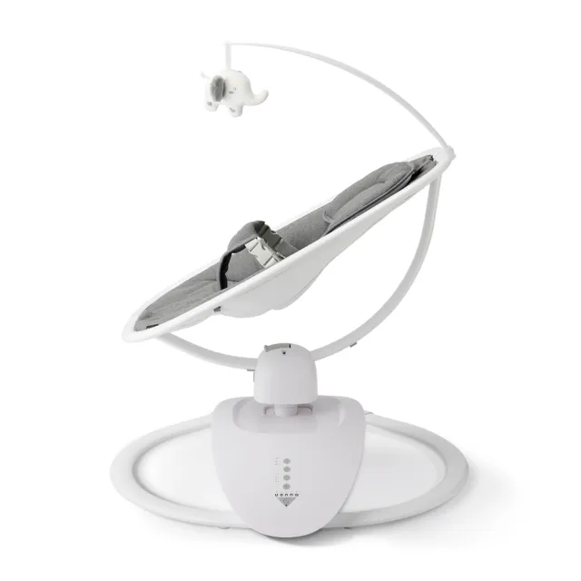 【BeBe de Luxe】Multi Swing 3D電動斜躺搖籃+洞洞毯(3色)
