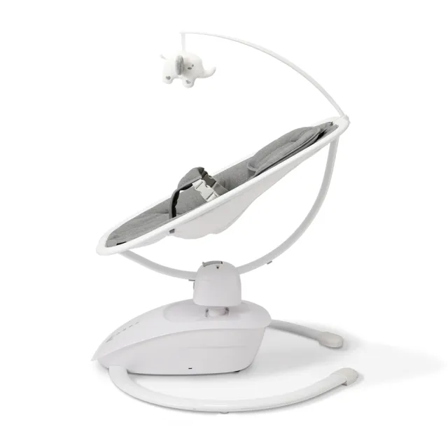 【BeBe de Luxe】Multi Swing 3D電動斜躺搖籃+洞洞毯(3色)