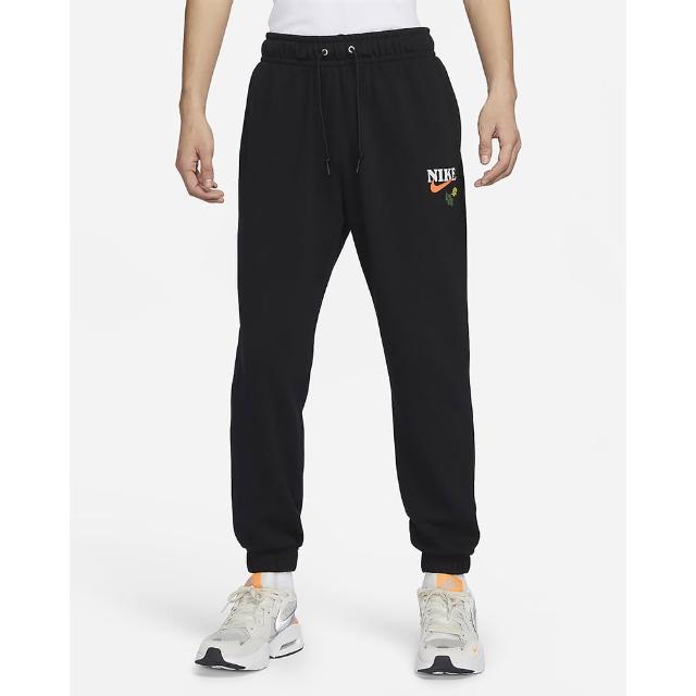 【NIKE 耐吉】休閒長褲 棉褲  AS M NSW FT PANT LOOSE GCEL 男款 黑(HF1114010)