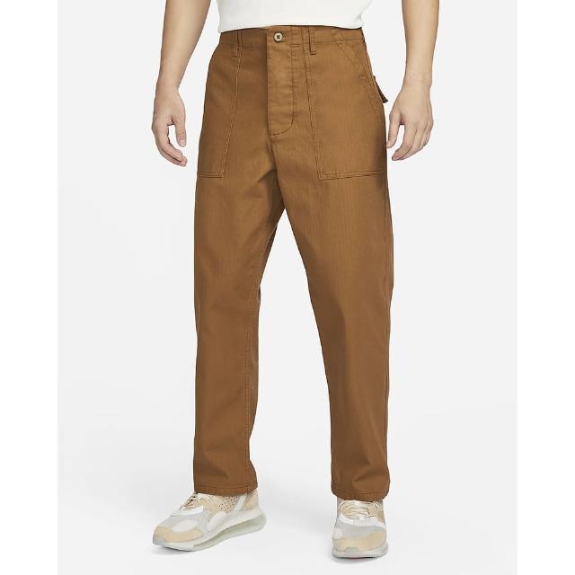 【NIKE 耐吉】直筒長褲 休閒 AS M NL FATIGUE PANT 男款 卡其(FV5534281)