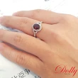 【DOLLY】1克拉 18K金天然尖晶石鑽石戒指