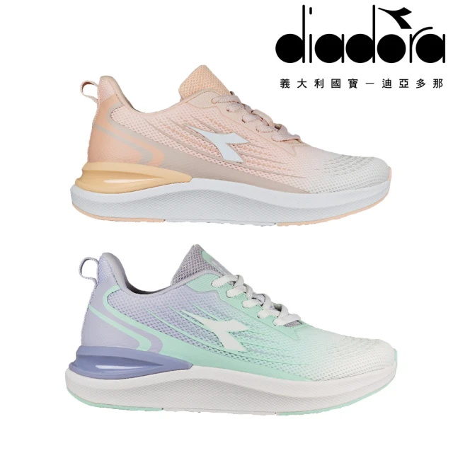 DIADORA 女鞋 女段專業輕量慢跑鞋 跑步鞋Aurora(DA31737/DA31738)