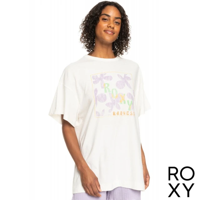 【ROXY】女款 女裝 短袖T恤 SWEET FLOWERS(白色)