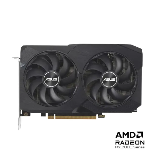 【ASUS 華碩】Dual Radeon RX7600 V2 OC 超頻版 8GB GDDR6 顯示卡