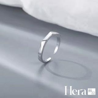 【HERA 赫拉】光面不規則切面開口戒指 H112090509(戒指 女戒指)
