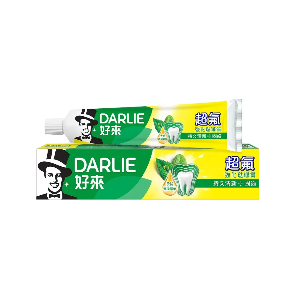 【DARLIE 好來】超氟強化琺瑯質牙膏175g(防蛀/強健牙齒)