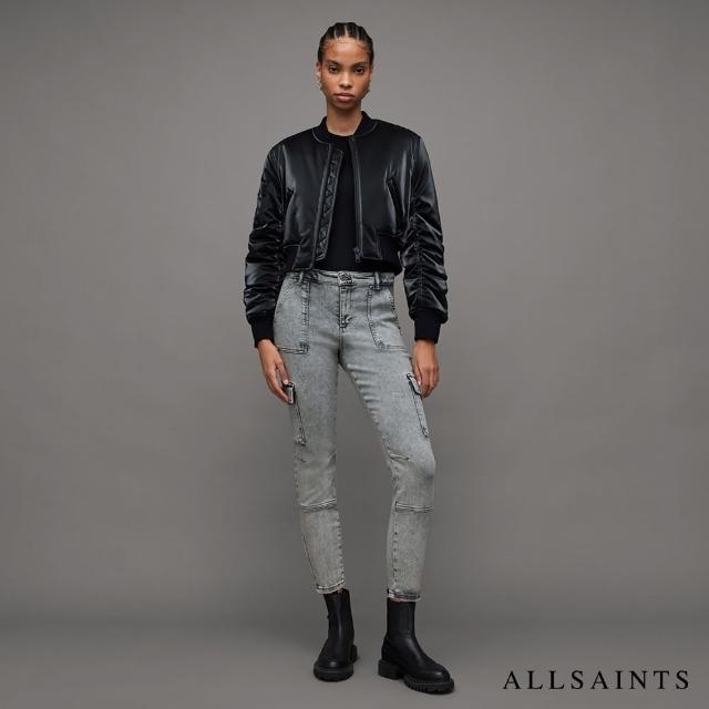 【ALLSAINTS】DURAN 中腰彈性緊身口袋牛仔褲 WE032Y(修身版型)