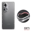 【RedMoon】OPPO Reno11 / Reno11 Pro 5G 防摔透明TPU手機軟殼 鏡頭孔增高版