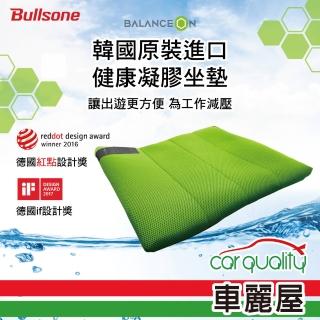 【BULLSONE】BALANCEON 蜂巢凝膠健康坐墊 綠色-M號(車麗屋)