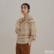 【MO-BO】層疊織紋針織上衣