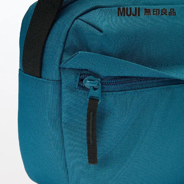 【MUJI 無印良品】撥水加工聚酯纖維肩背包(共2色)