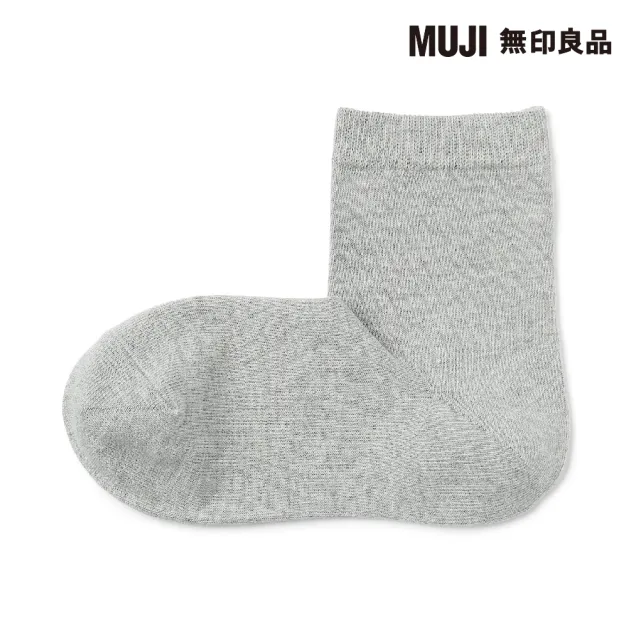 【MUJI 無印良品】女棉混足口柔軟舒適直角短襪(共14色)