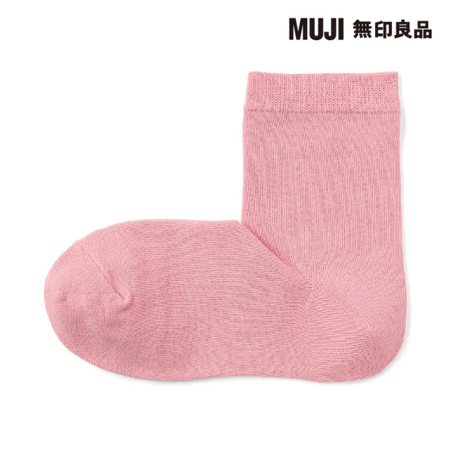 【MUJI 無印良品】女棉混足口柔軟舒適直角短襪(共14色)