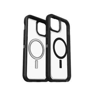 【OtterBox】iPhone 15 Plus 6.7吋 Defender XT 防禦者系列保護殼(黑透)
