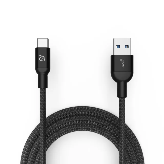 【ADAM】CASA M100+ USB3.1 Gen2 USB-C 對 USB-A 充電傳輸線