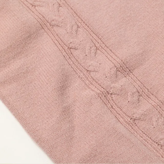 【OUWEY 歐薇】優雅緹花織紋造型輕薄針織外套(兩色；S-L；3224195207)