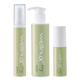 【WellnuX 維妮舒】瞬效有感潤澤組制癢去味(洗劑150ml+噴霧30ml+嫩白凝膠50ml 私密保養)