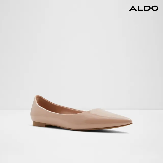 【ALDO】STESSYFLAT-質感美學純色平底鞋-女鞋(粉膚色)